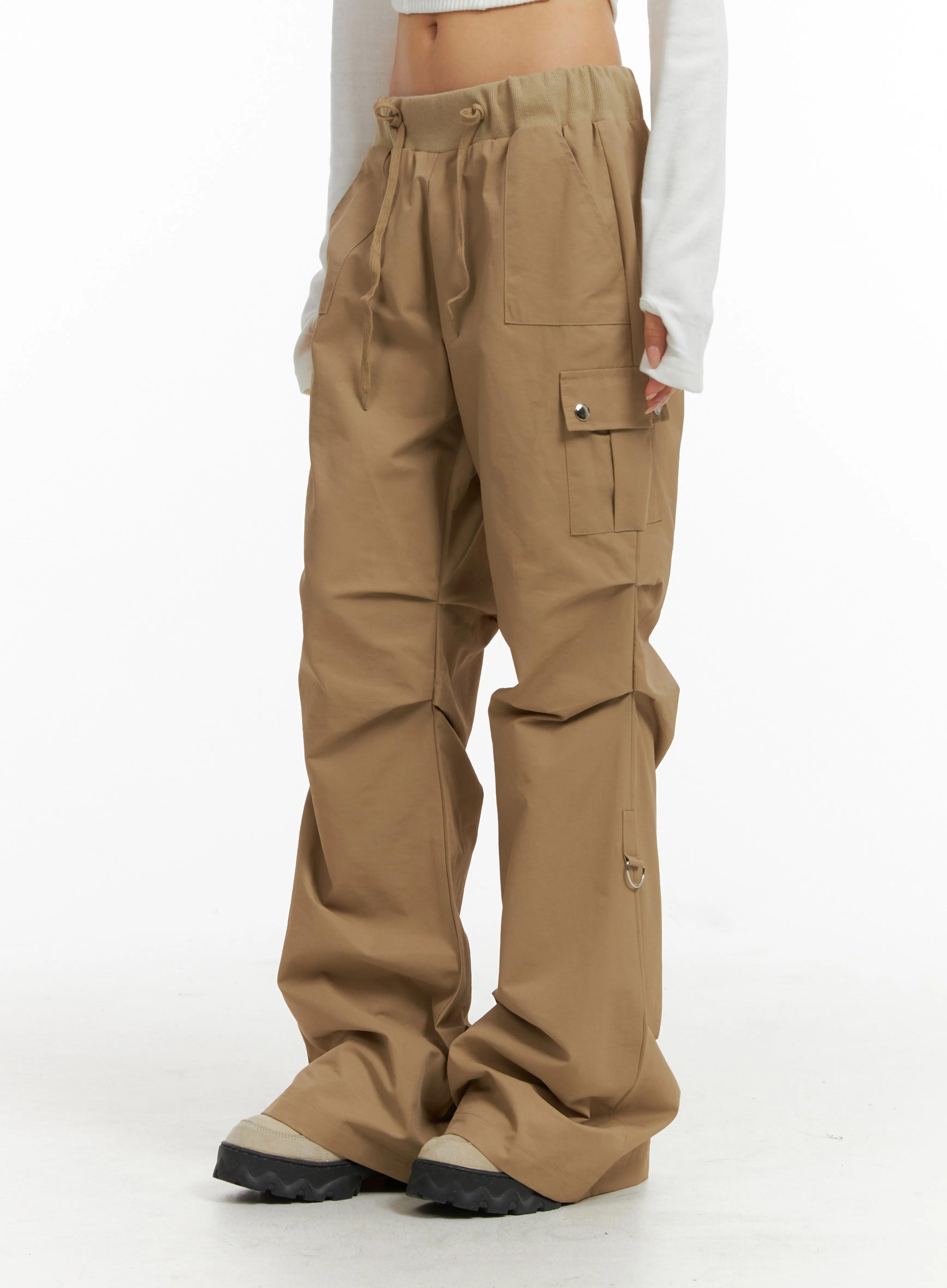 Low Rise Boot Cut Pants CJ410