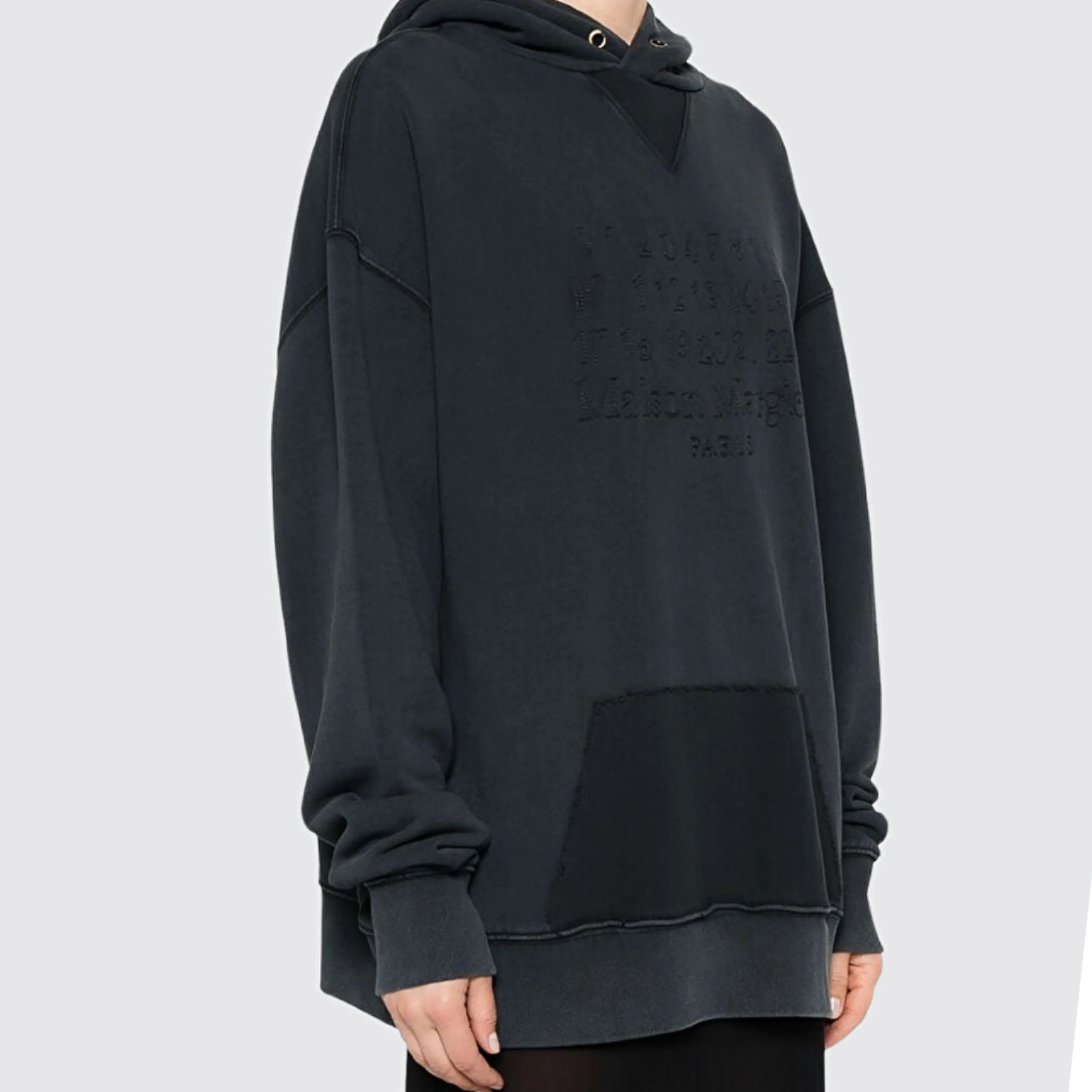 Maison Margiela  |Unisex Street Style Long Sleeves Plain Cotton Oversized Logo