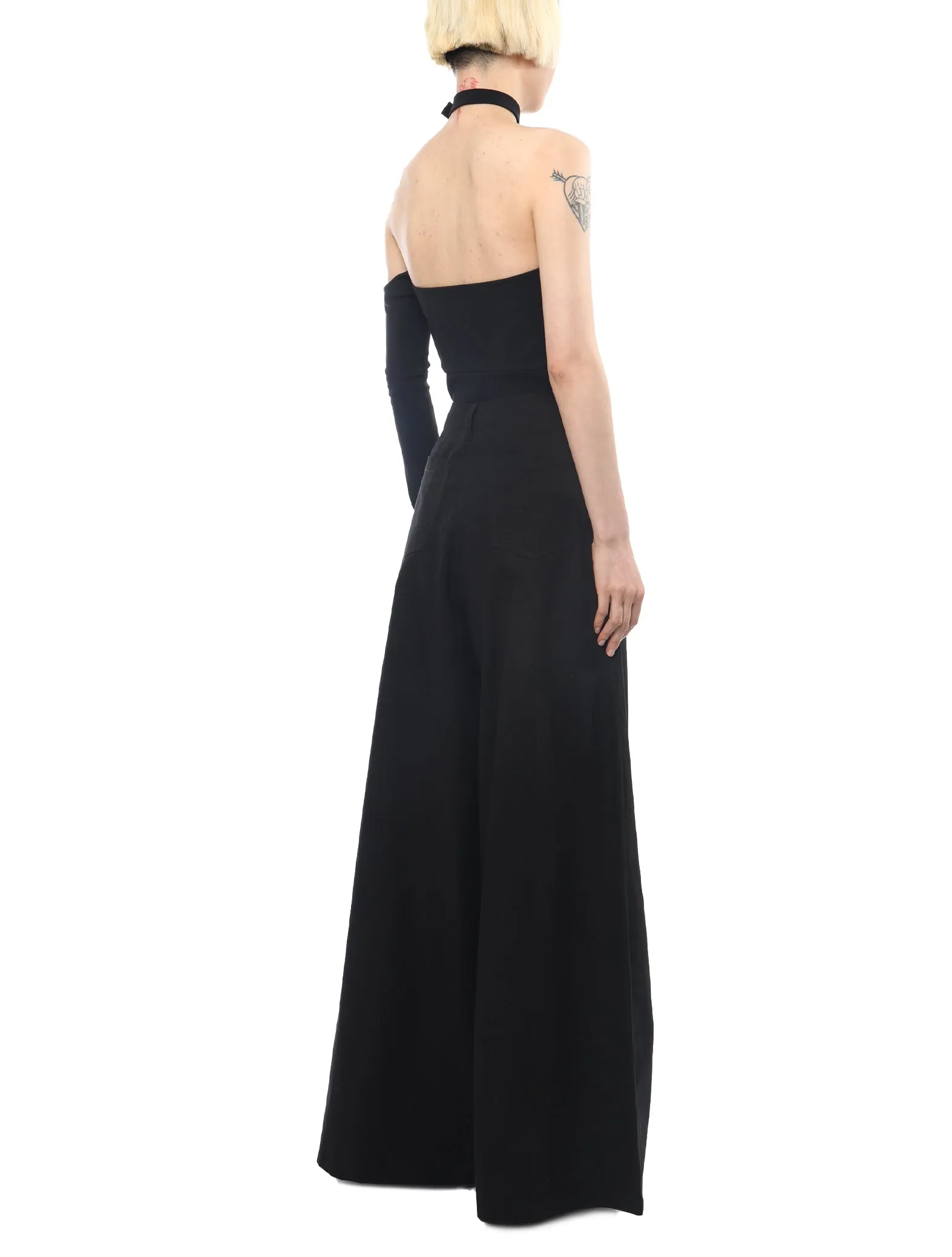 Maitrepierre Bernard Black Wide Pants