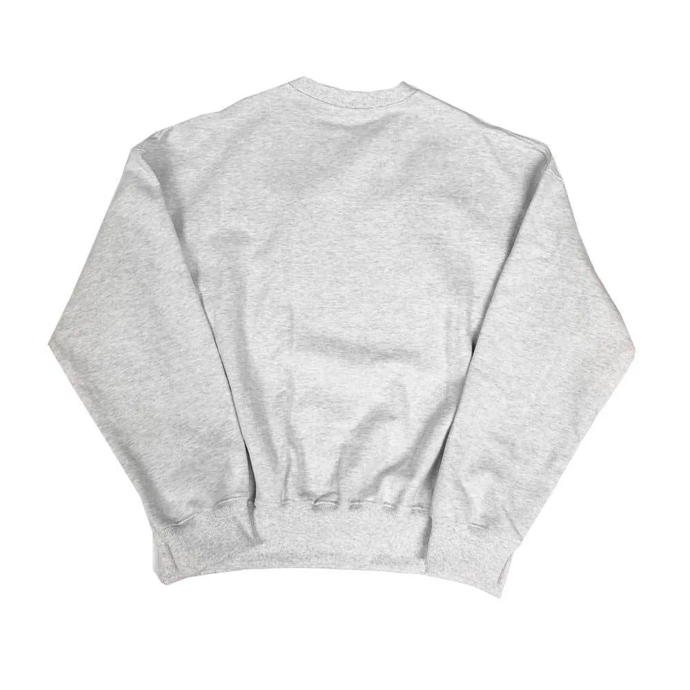 Mardi Mercredi  |Crew Neck Flower Patterns Unisex Street Style Long Sleeves