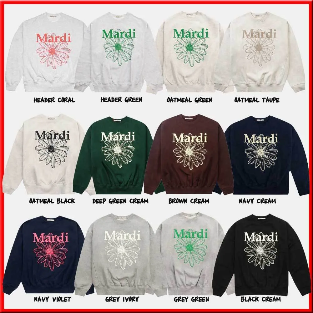 Mardi Mercredi  |Crew Neck Unisex Street Style Long Sleeves Plain Cotton