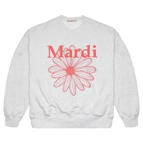 Mardi Mercredi  |Flower Patterns Street Style U-Neck Long Sleeves Plain