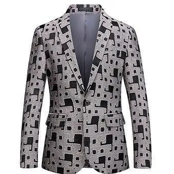 Men's Blazer Plus Size Event Blazer Slim Fit