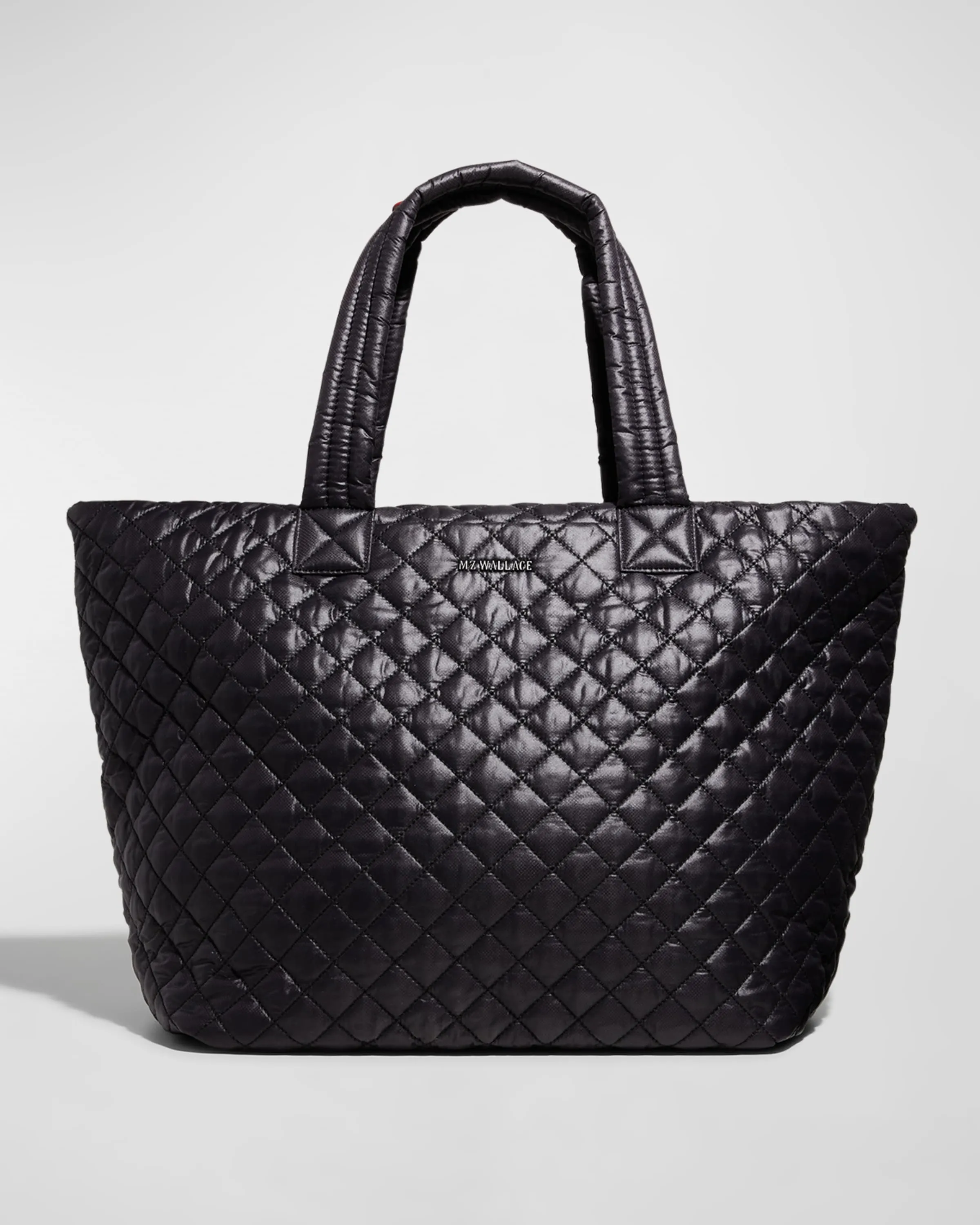 Metro Deluxe Large Quilted Nylon Tote Bag