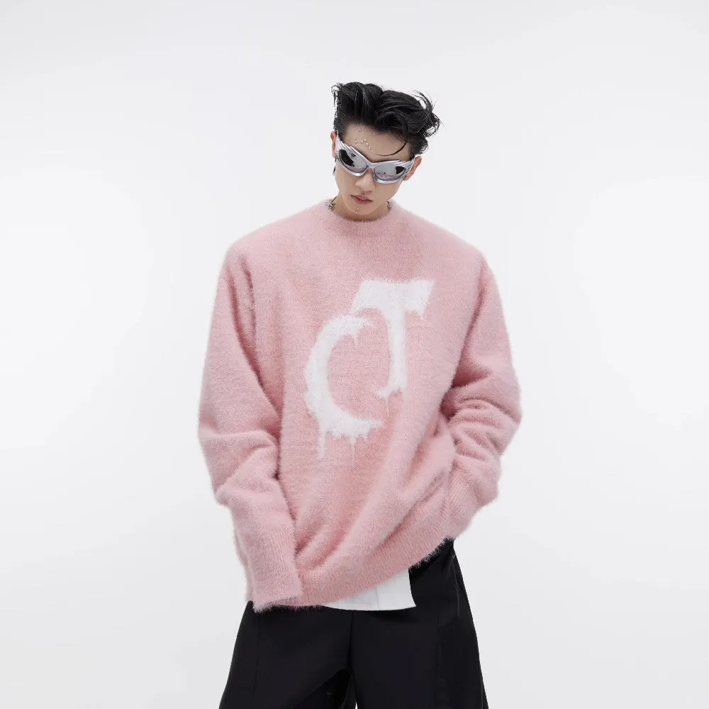 Mohair Logo Sweater