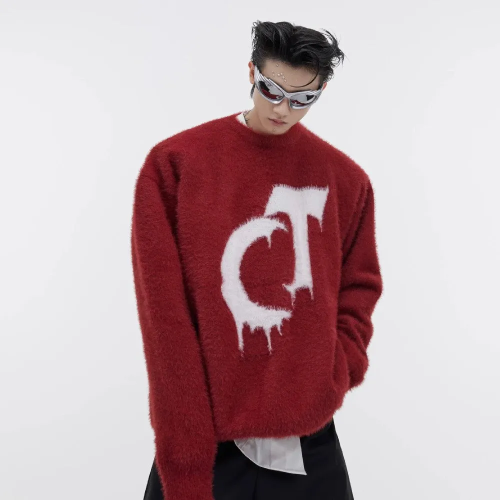 Mohair Logo Sweater