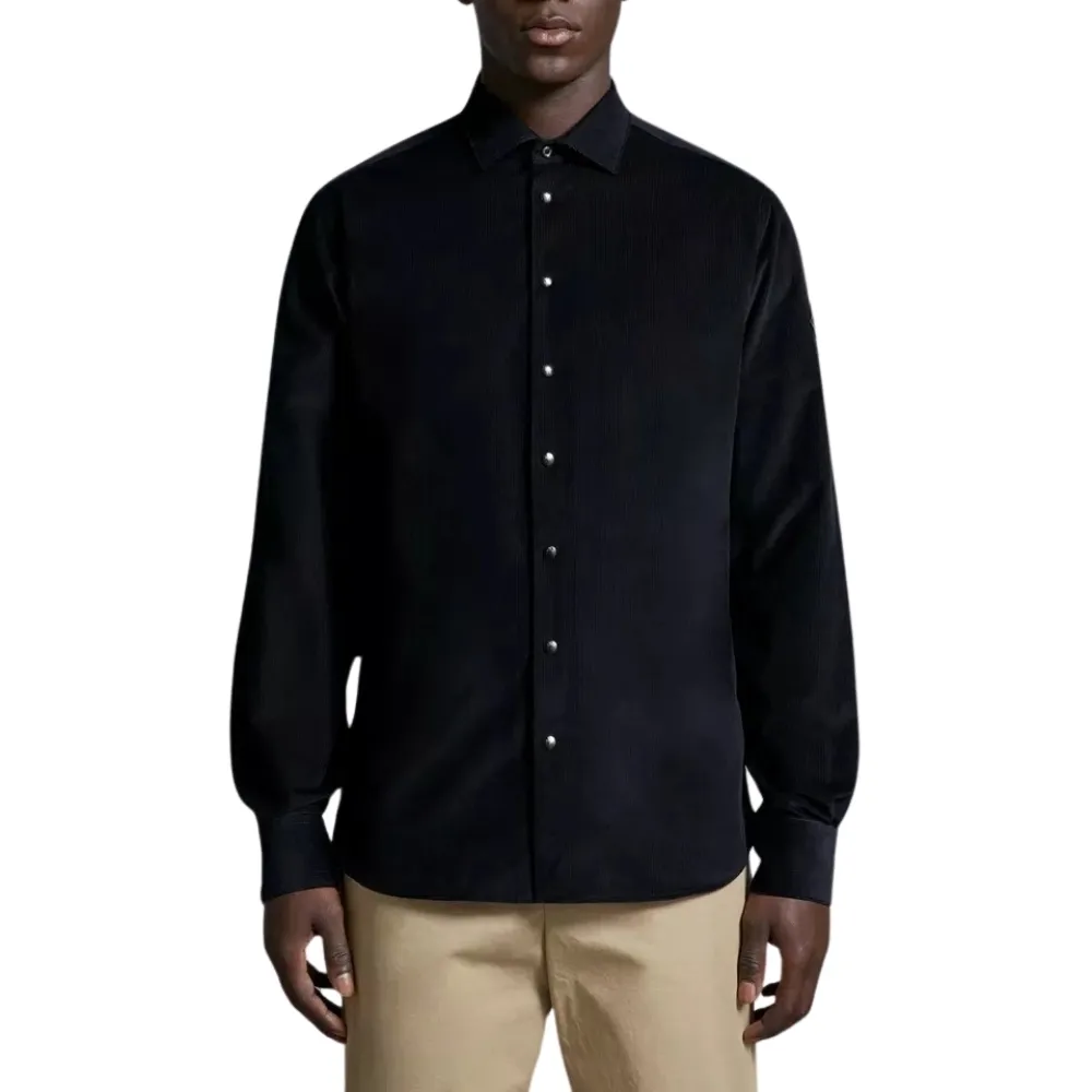 MONCLER  |Corduroy Street Style Long Sleeves Plain