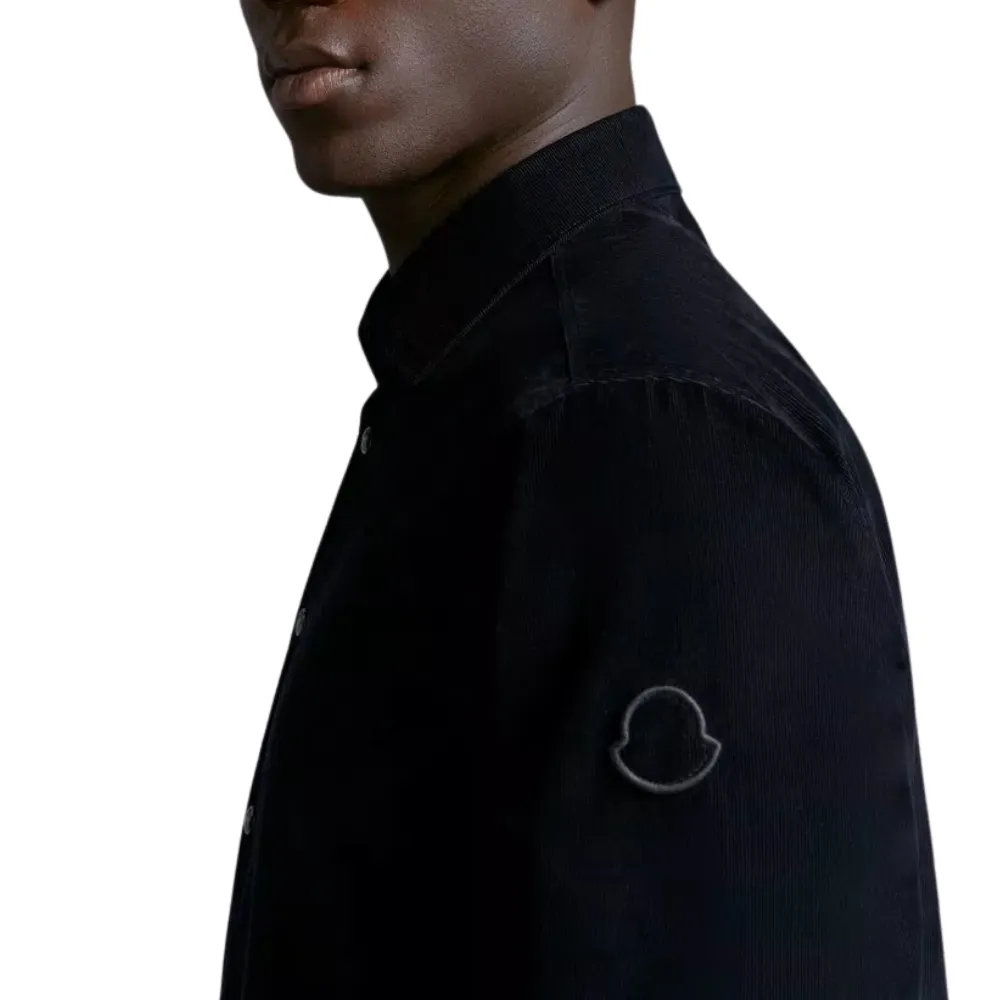 MONCLER  |Corduroy Street Style Long Sleeves Plain