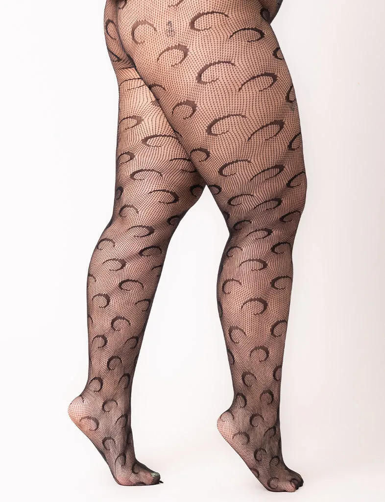 MOON FISHNETS - BLACK