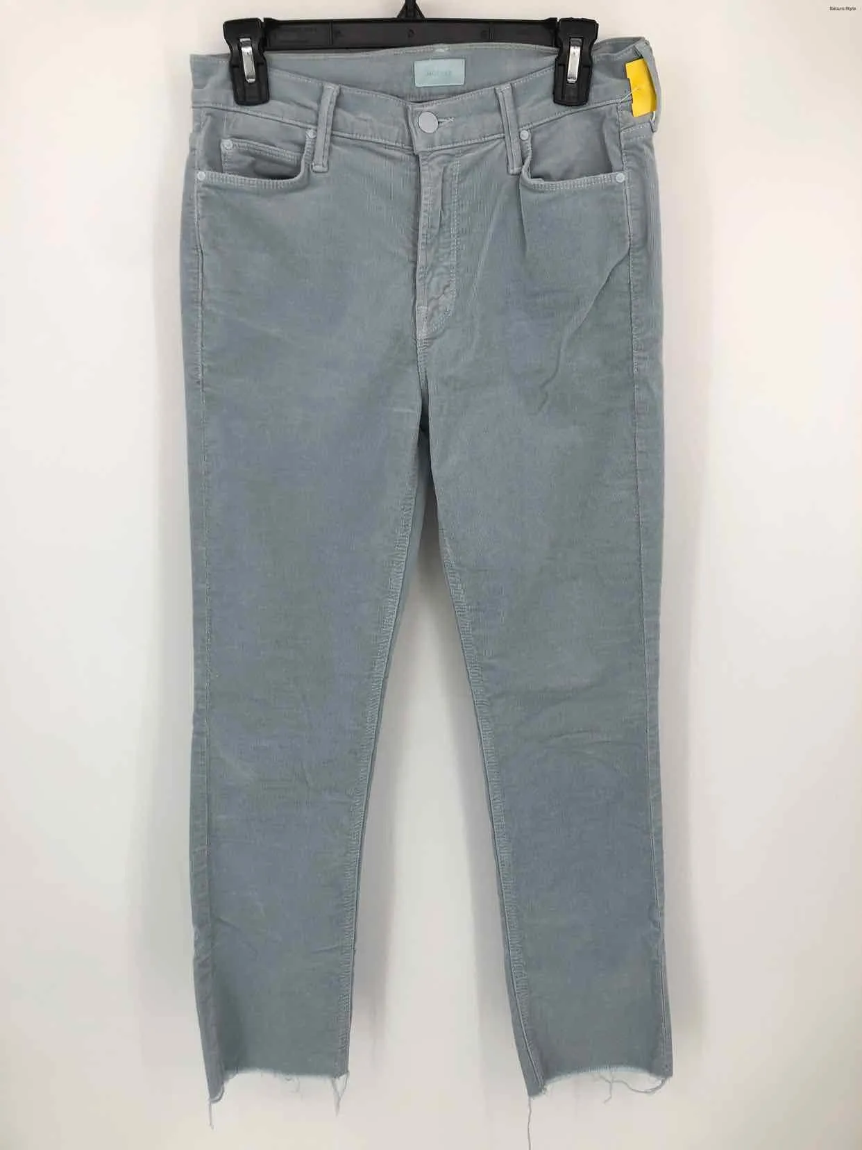 MOTHER Lt Blue Corduroy Size 28 (S) Jeans