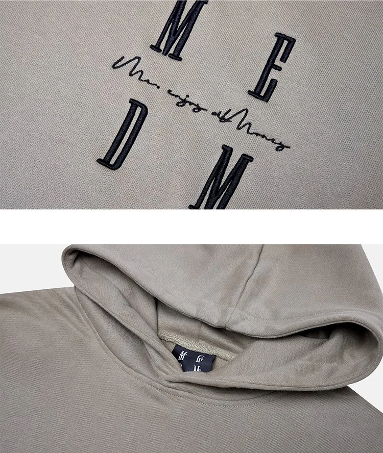 MR. ENJOY DA MONEY  |Unisex Street Style Long Sleeves Cotton Oversized Logo