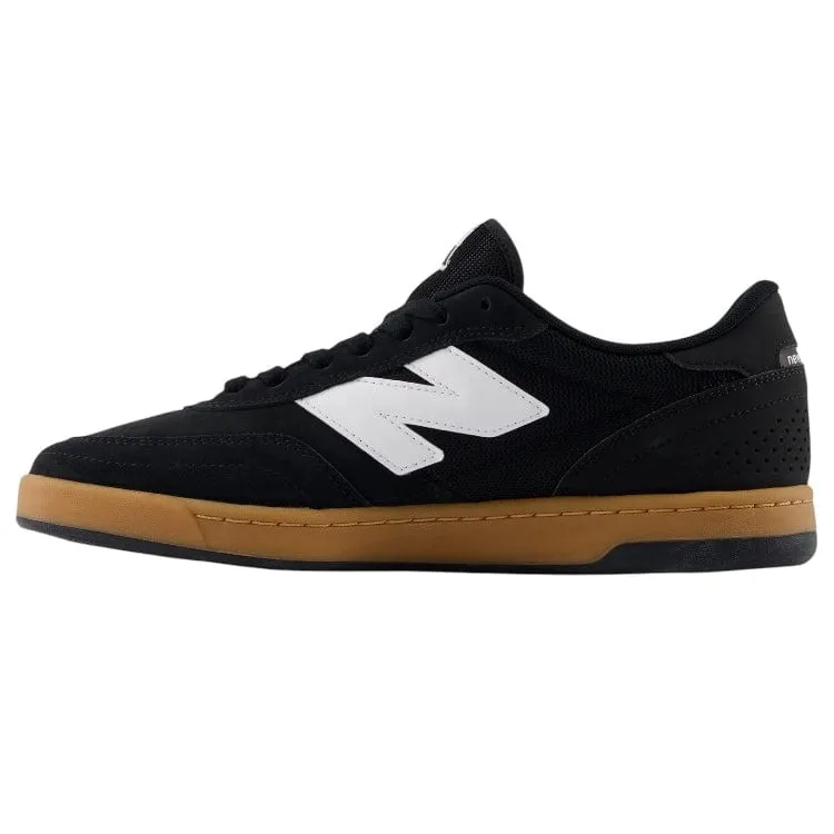 New Balance Numeric 440 V2 Suede Shoes Black/White/Gum