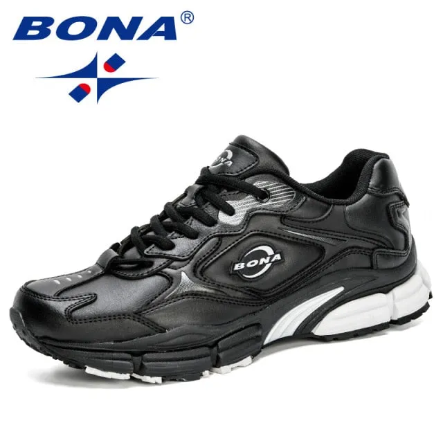 New Designers Popular Action Leather Men Sneakers Outdoor Shoes