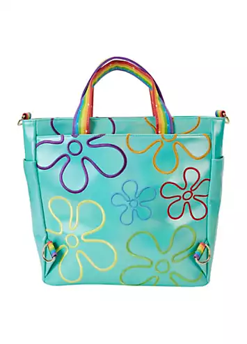 Nickelodeon Spongebob 25th Anniversary Imagination Convertible Tote Bag by Loungefly | Look Again