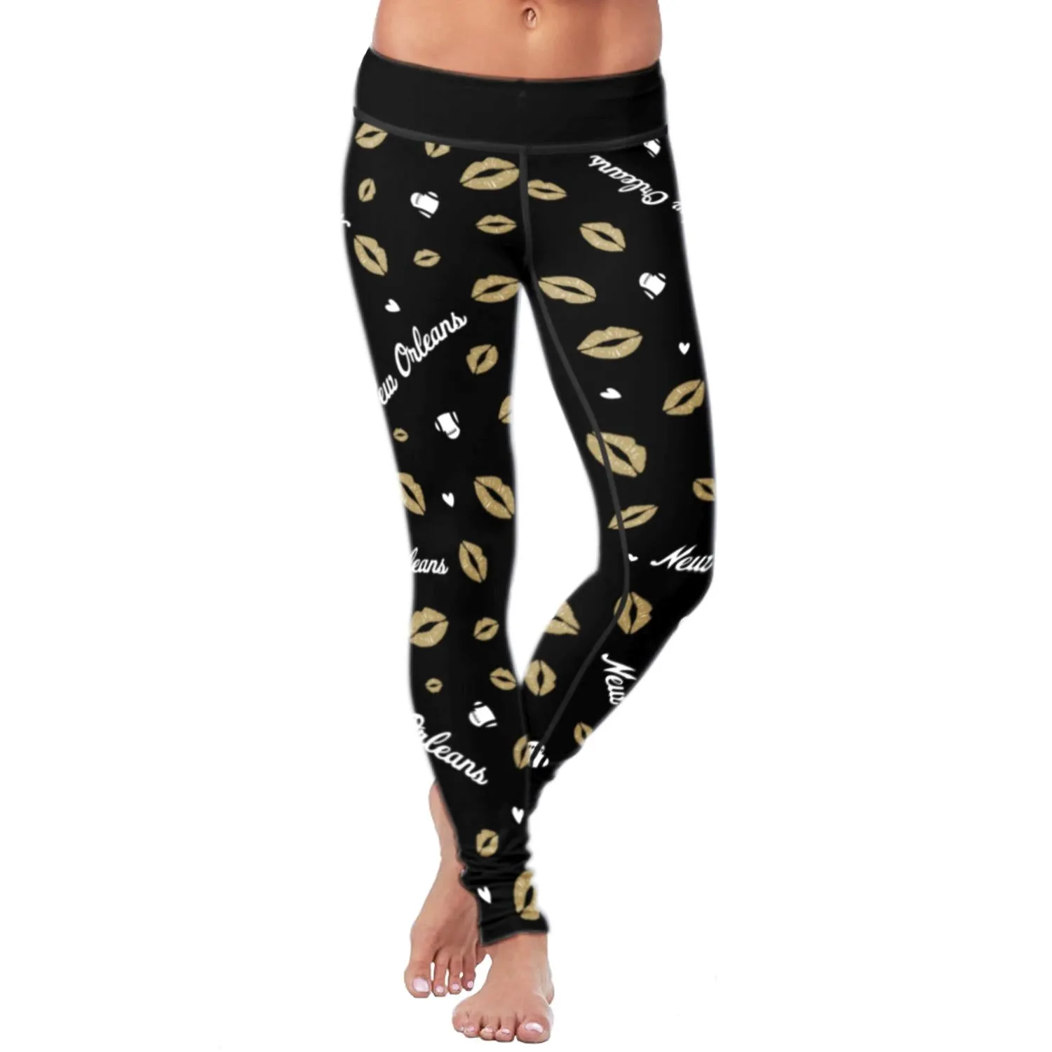 NO Lovin Kisses FB Leggings