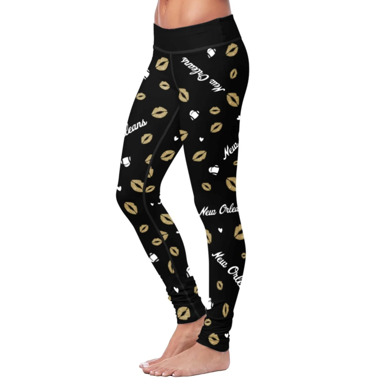 NO Lovin Kisses FB Leggings