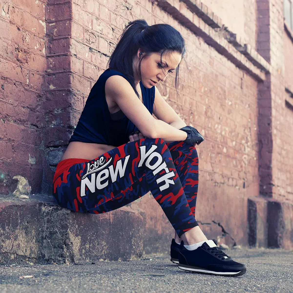 NY GIA Camo FB Leggings