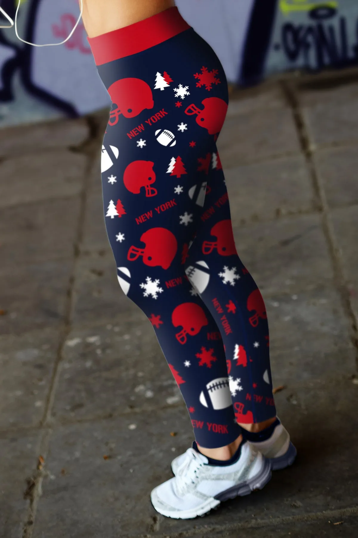 NY GIA Christmas FB Leggings