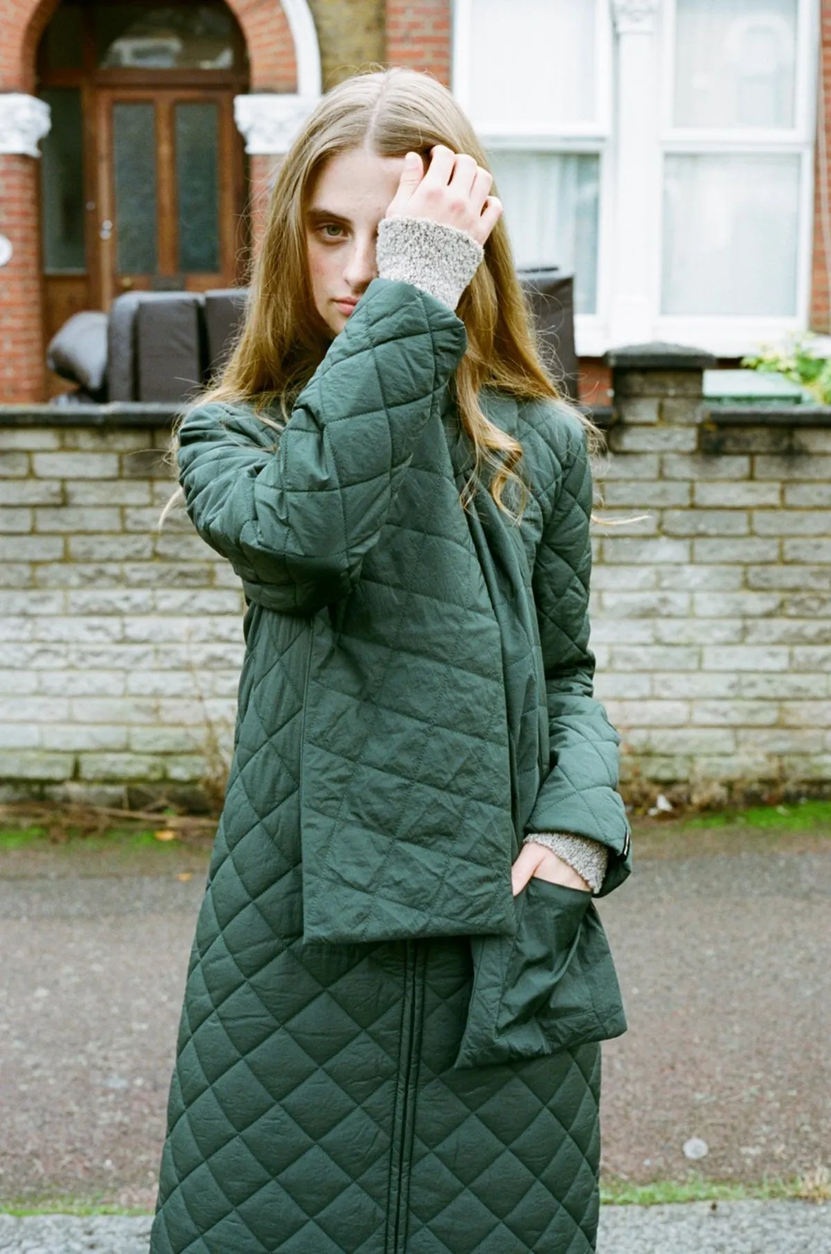 Otter Puffer Coat - Khaki