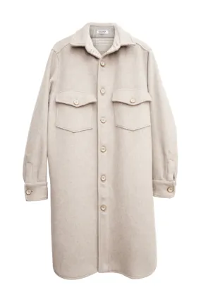 Oversized Cottage Coat - Oatmeal