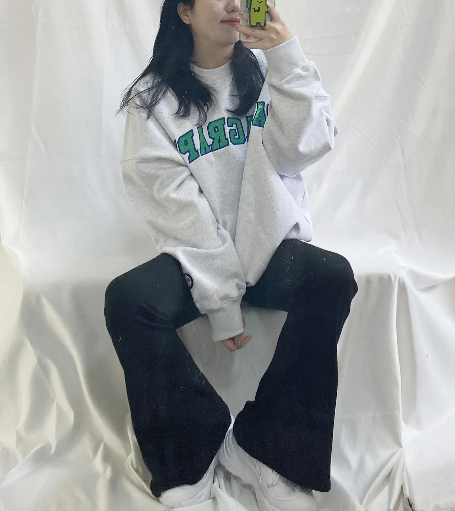 Paragraph  |Unisex Street Style Long Sleeves Cotton Oversized