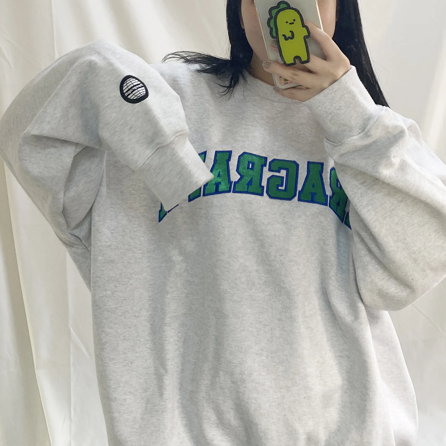 Paragraph  |Unisex Street Style Long Sleeves Cotton Oversized