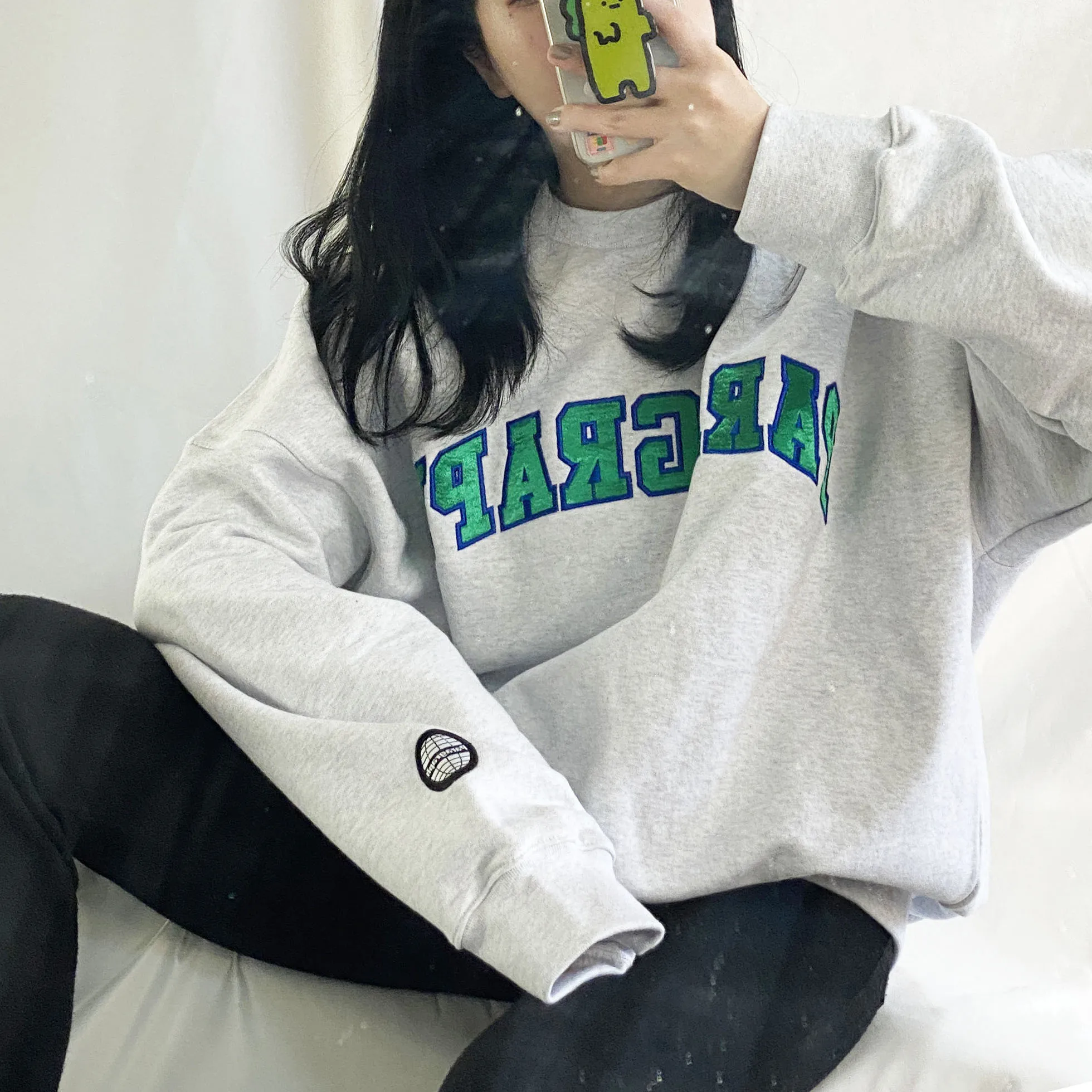 Paragraph  |Unisex Street Style Long Sleeves Cotton Oversized