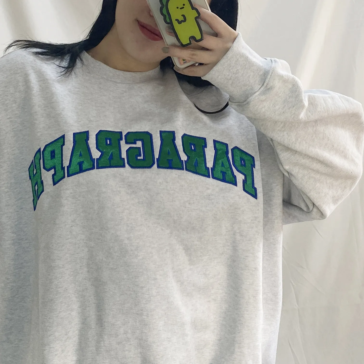 Paragraph  |Unisex Street Style Long Sleeves Cotton Oversized