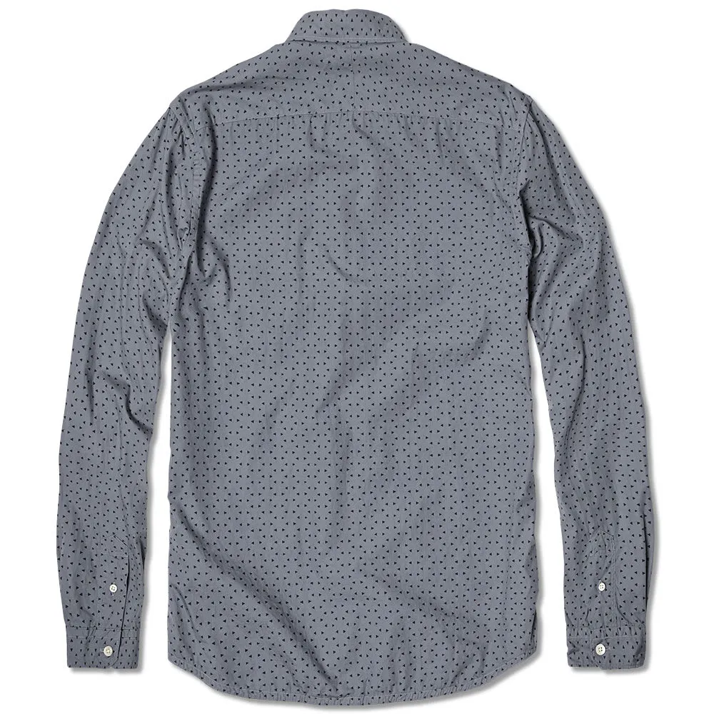 Paul Smith Geoprinted Button Down ShirtGrey