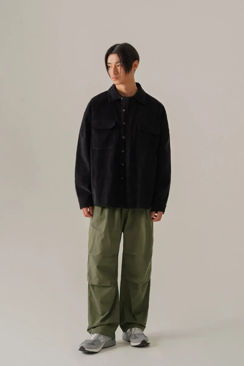 perstep  |[PERSTEP]★ENDEX CORDUROY WORK SHIRT