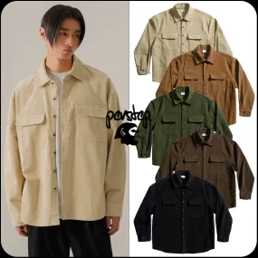 perstep  |[PERSTEP]★ENDEX CORDUROY WORK SHIRT