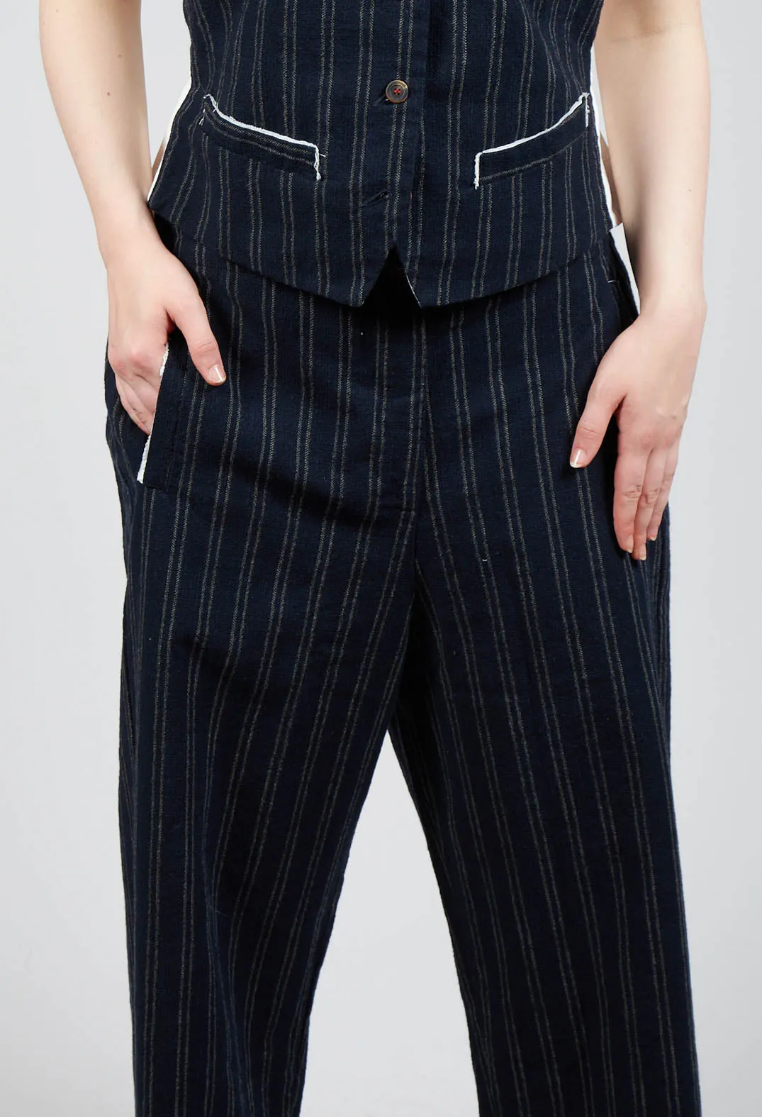 Petrissa Trousers in Navy