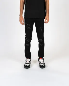 PHEELINGS ALIVE & WELL DENIM (JET BLACK)