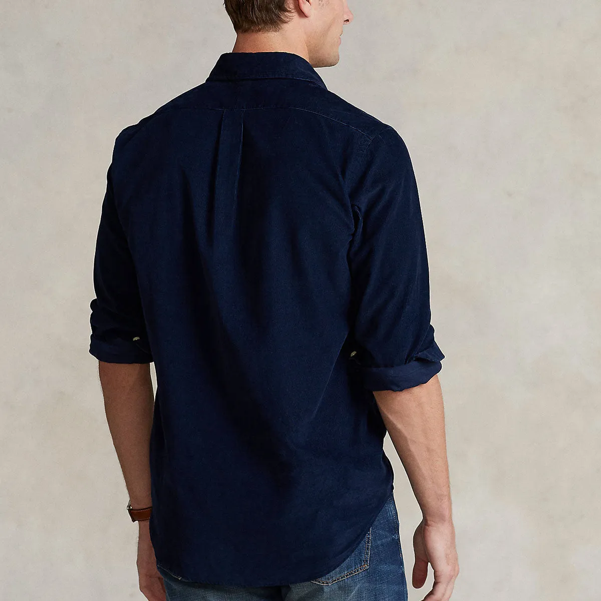 Polo Ralph Lauren - Slim Fit Corduroy Shirt in Navy