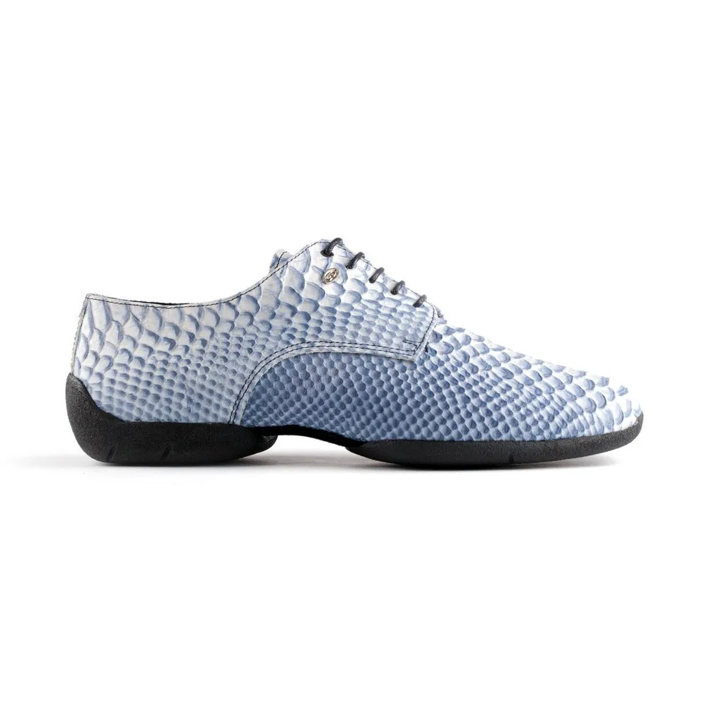 PortDance - PD SALSA 001 Blue Snake Leather