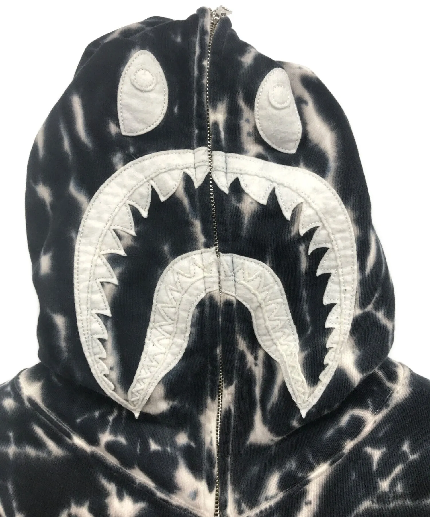 [Pre-owned] A BATHING APE Tie-dye shark parka 001zpf301019x