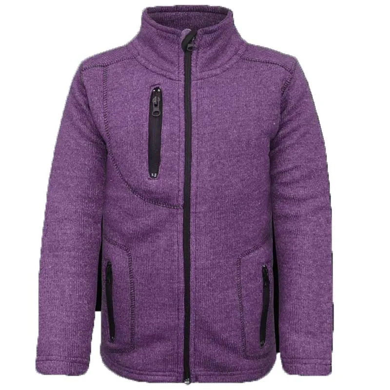 Purple Fleece Jacket - William Jacket