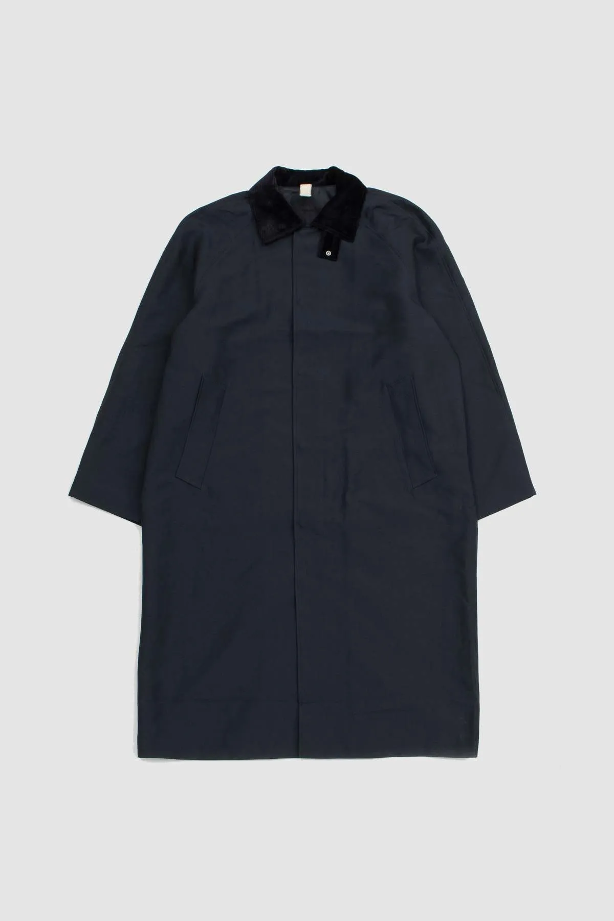 Raglan Coat - Navy