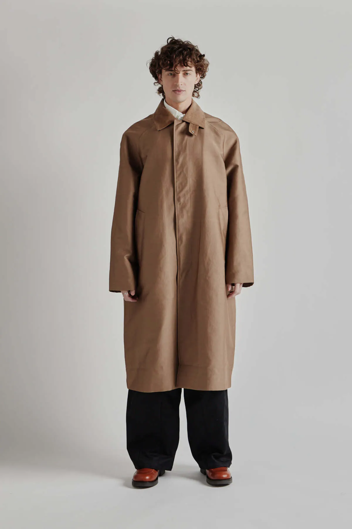 Raglan Coat - Sand