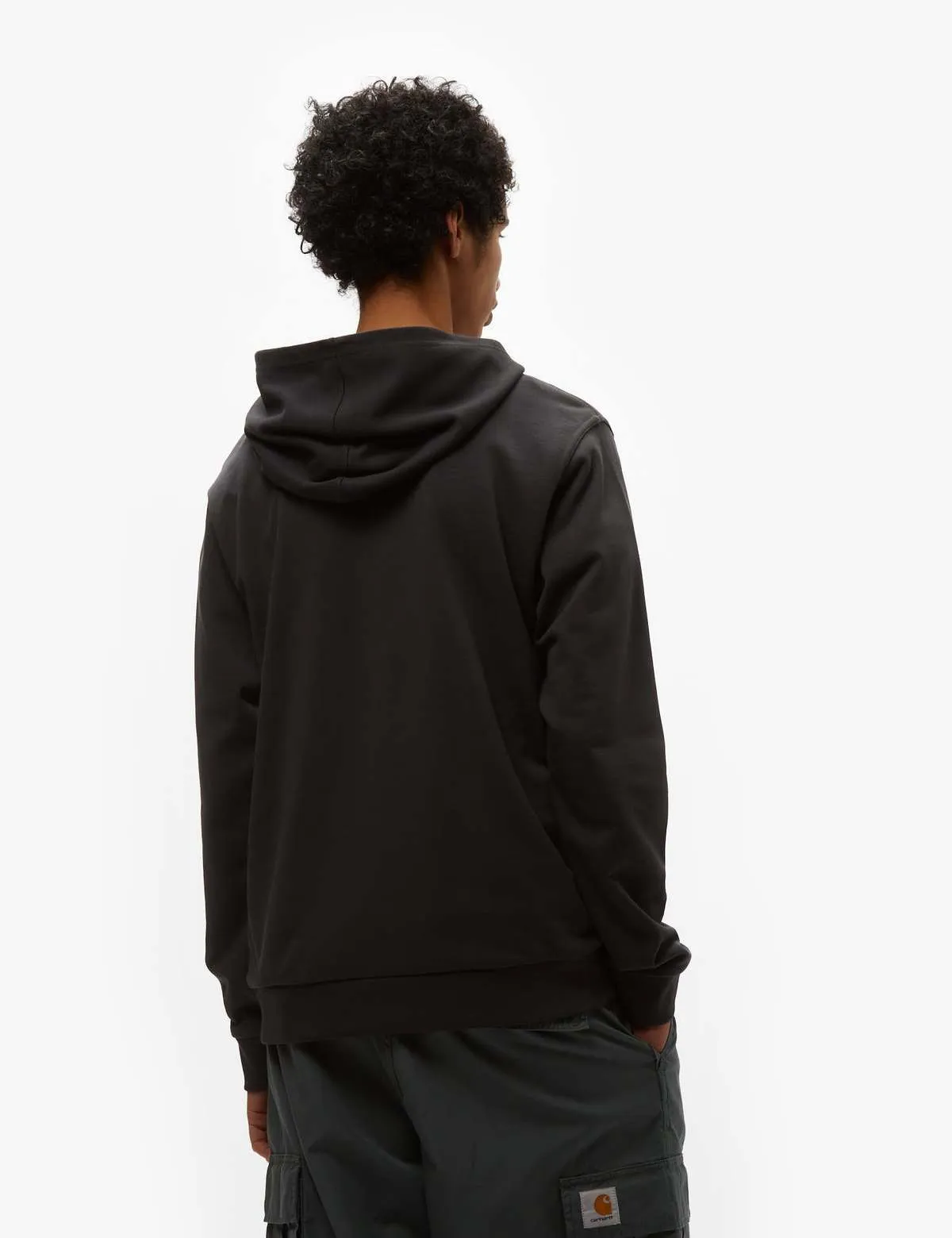 Regenerative Cotton Hoody Organic sweater - Black