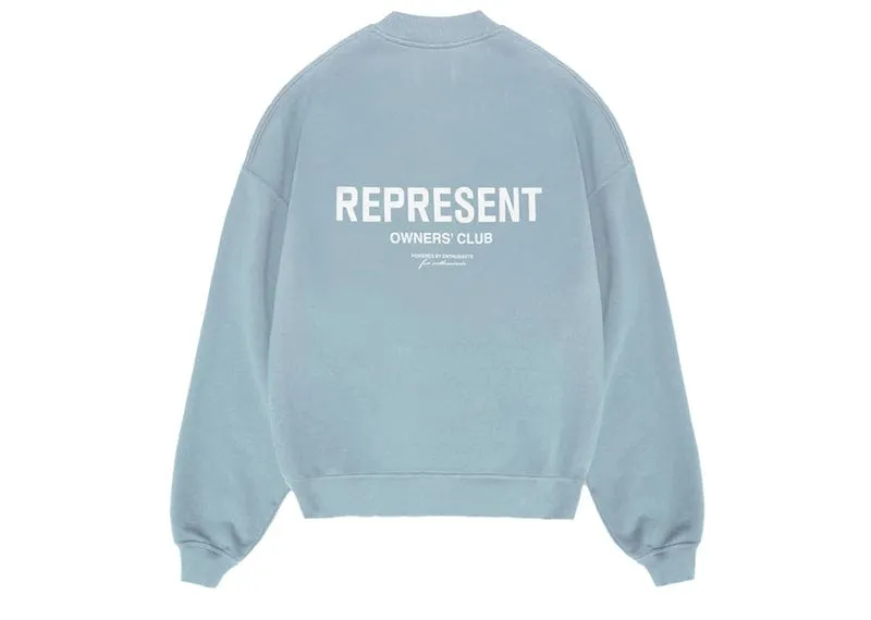 Represent Owners Club Sweater Powder Blue