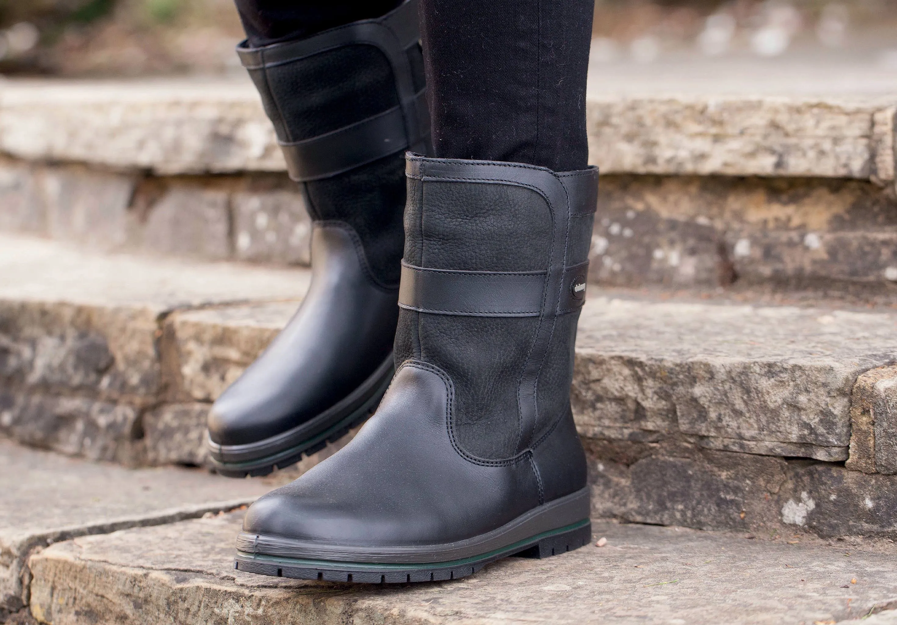 Roscommon Ladies Country Boot - Black