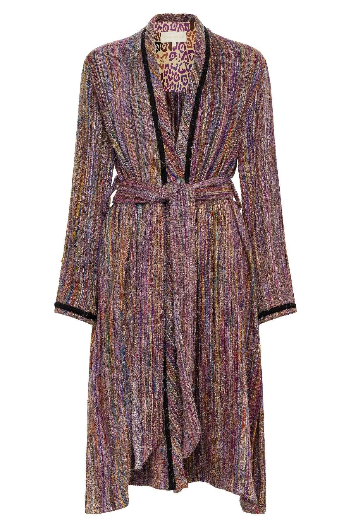 Rua Coat - Multi Purple