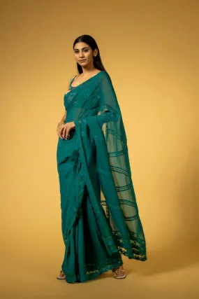 Saree - Teal