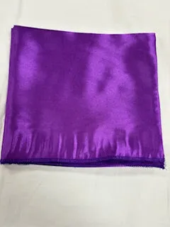 Sateen Scarf, Bright Purple