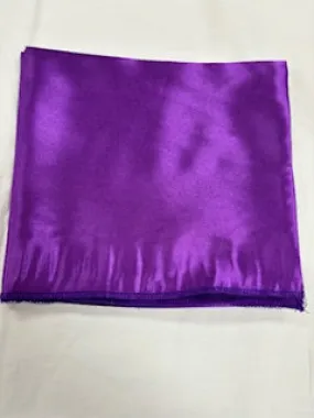 Sateen Scarf, Bright Purple