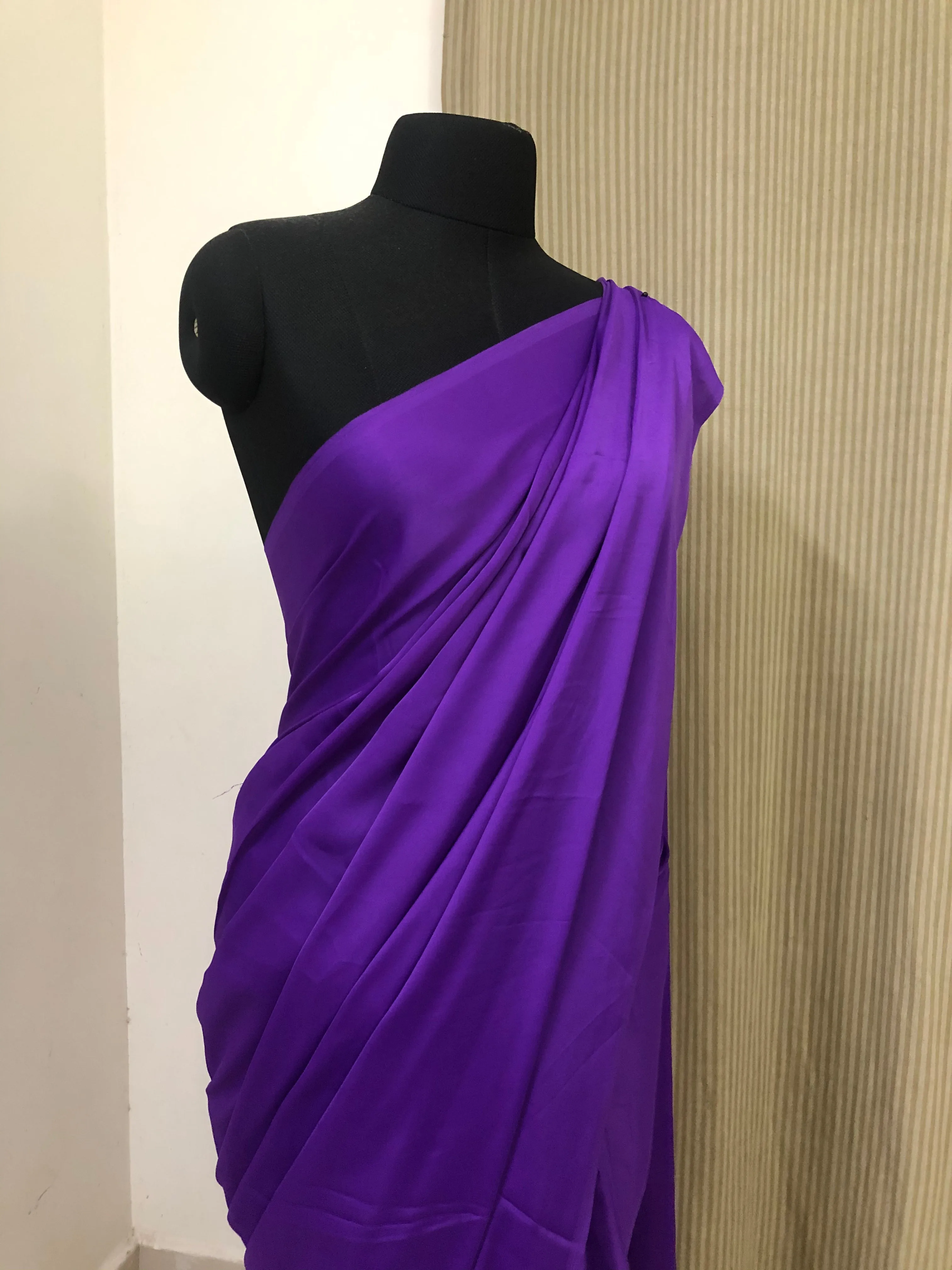 Satin saree