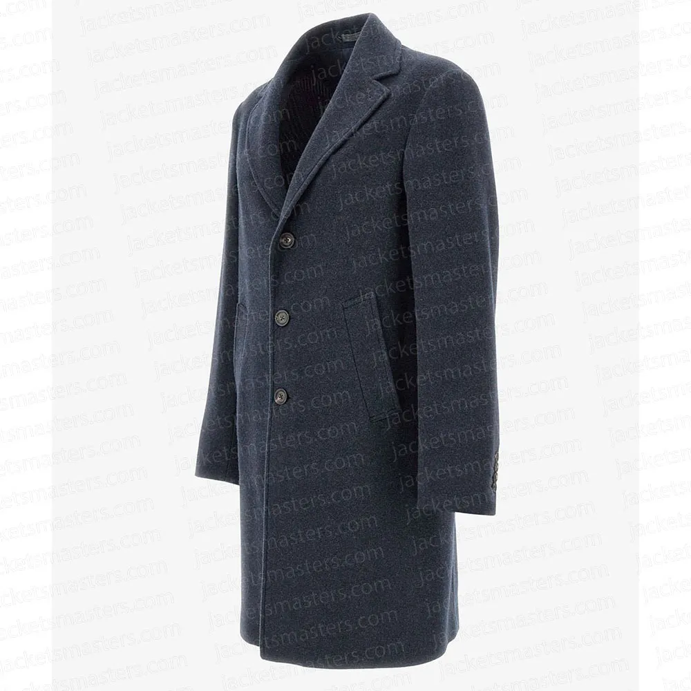 Sebastian Stan Sharper Coat