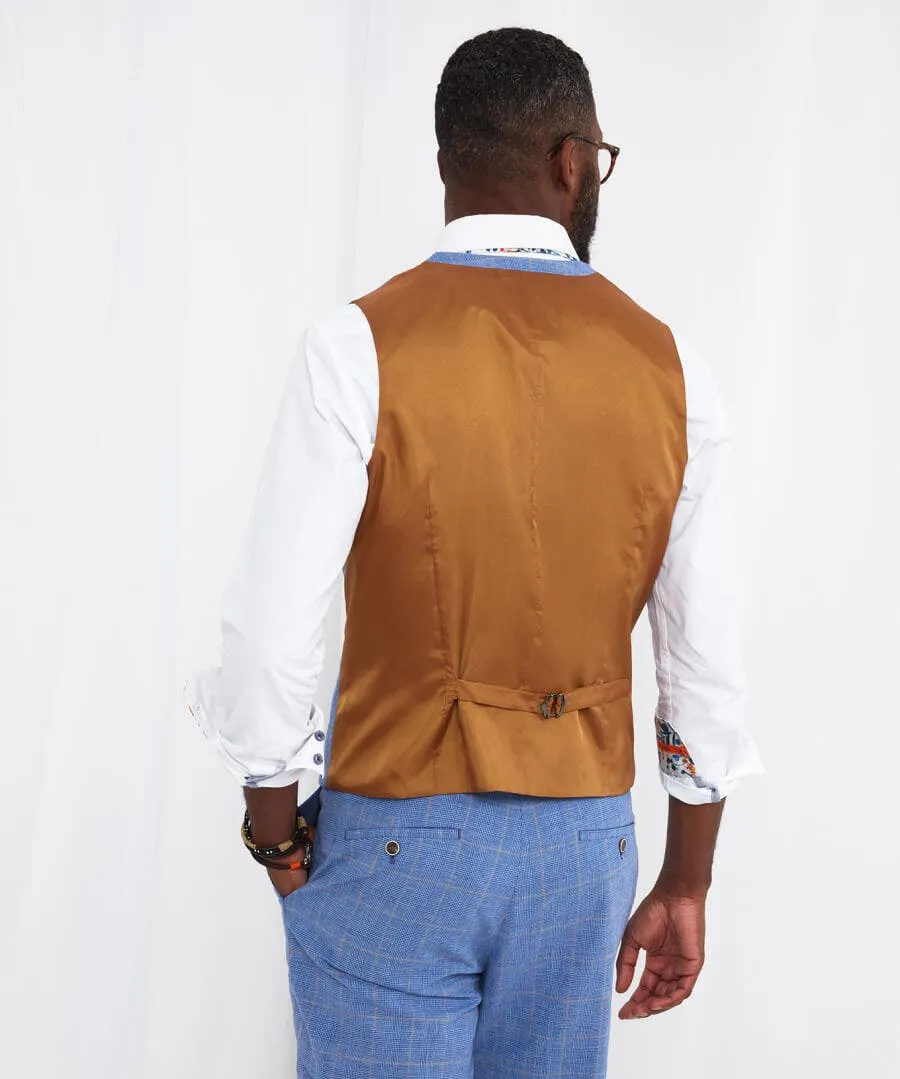 Sensational Check Waistcoat