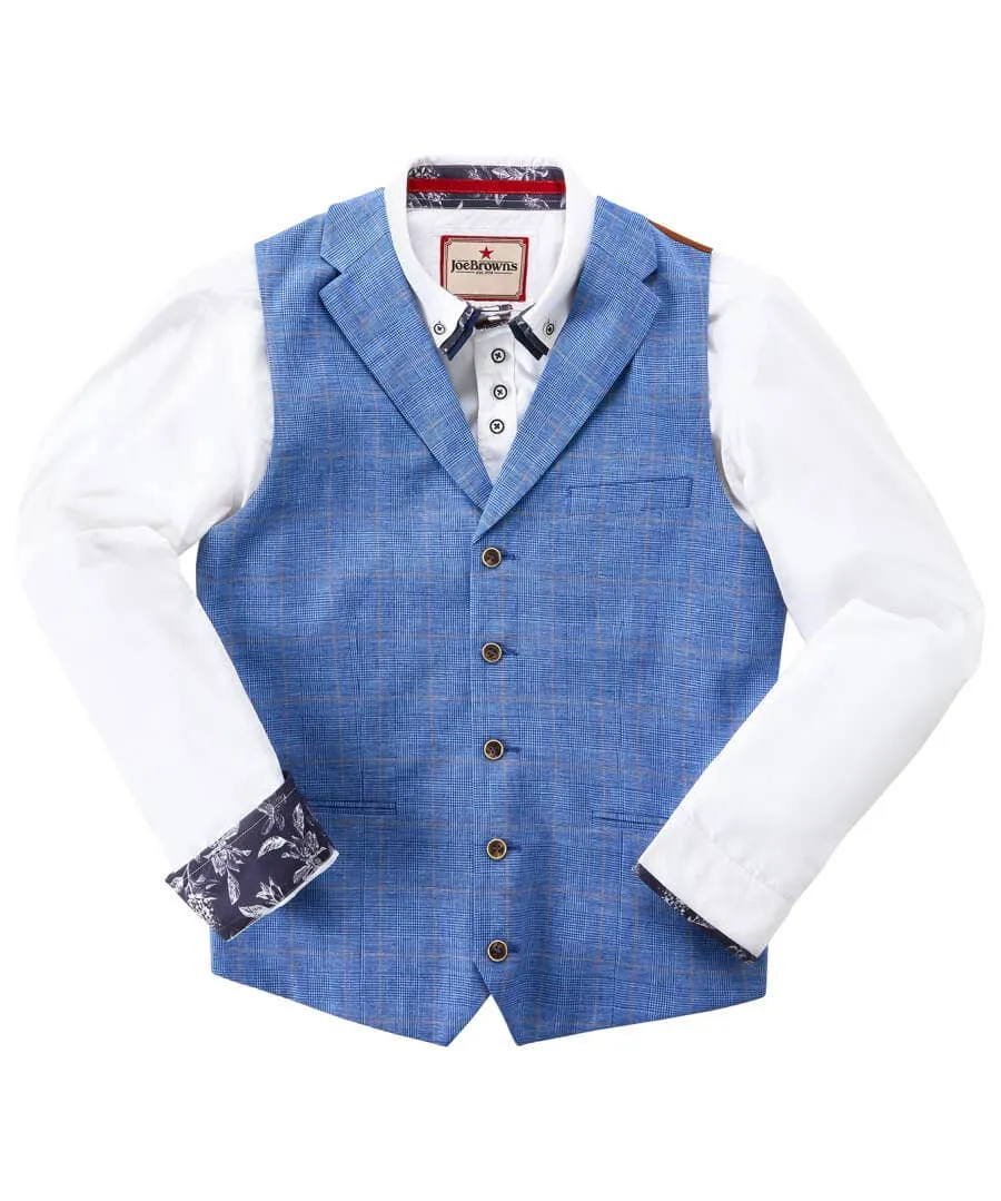 Sensational Check Waistcoat